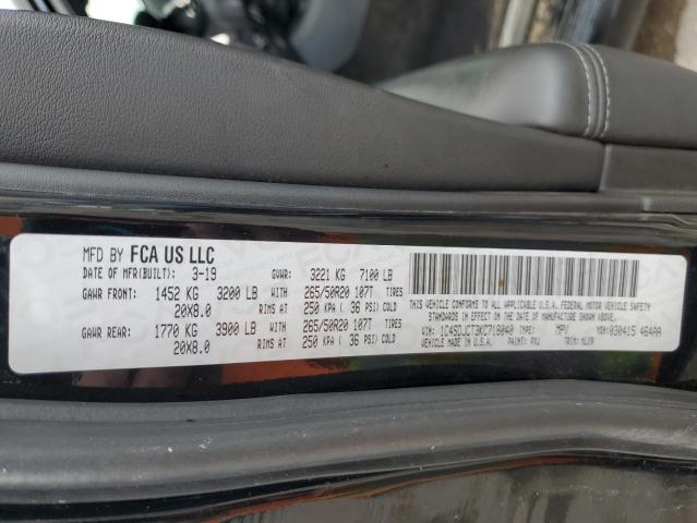 2019 DODGE DURANGO R/ 1C4SDJCT3KC718040
