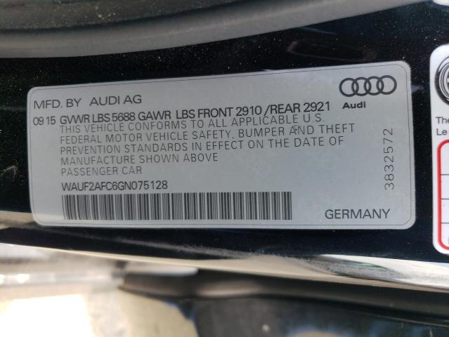 2016 AUDI S6 PREMIUM WAUF2AFC6GN075128