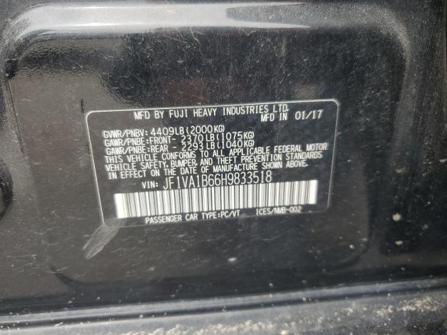 2017 SUBARU WRX - JF1VA1B66H9833518