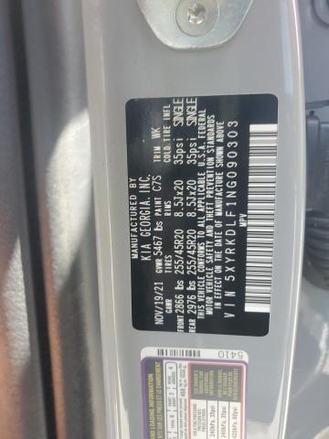2022 KIA SORENTO SX 5XYRKDLF1NG090303