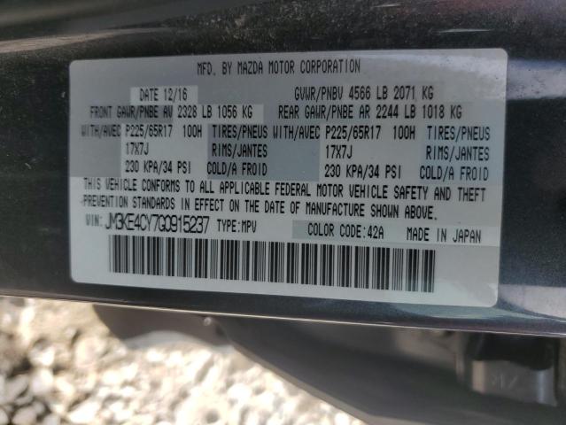 2016 MAZDA CX-5 TOURI JM3KE4CY7G0915237