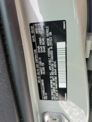 2020 VOLVO V60 T5 INS YV1102EL2L2396700