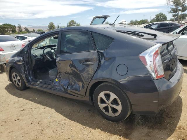 TOYOTA PRIUS 2014 charcoal  hybrid engine JTDKN3DU4E0384333 photo #3