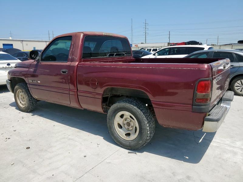 DODGE RAM 1500 2001 burgundy pickup gas 1B7HC16Y01S191597 photo #3