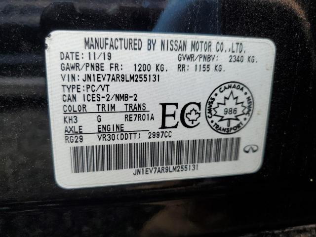 2020 INFINITI Q50 PURE - JN1EV7AR9LM255131