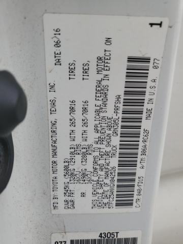2016 TOYOTA TACOMA DOUBLE CAB 5TFCZ5ANXGX042526