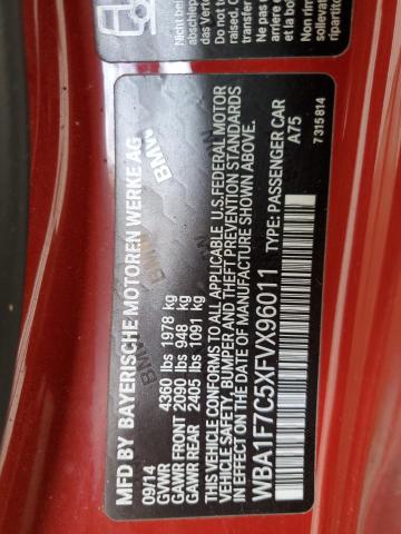 2015 BMW 228 XI WBA1F7C5XFVX96011