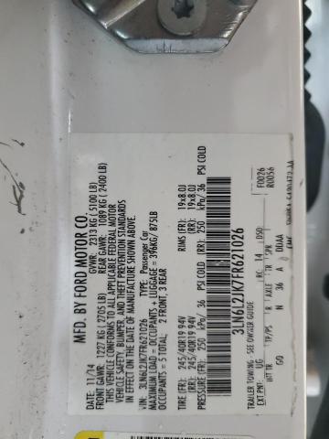 2015 LINCOLN MKZ 3LN6L2JK7FR621026
