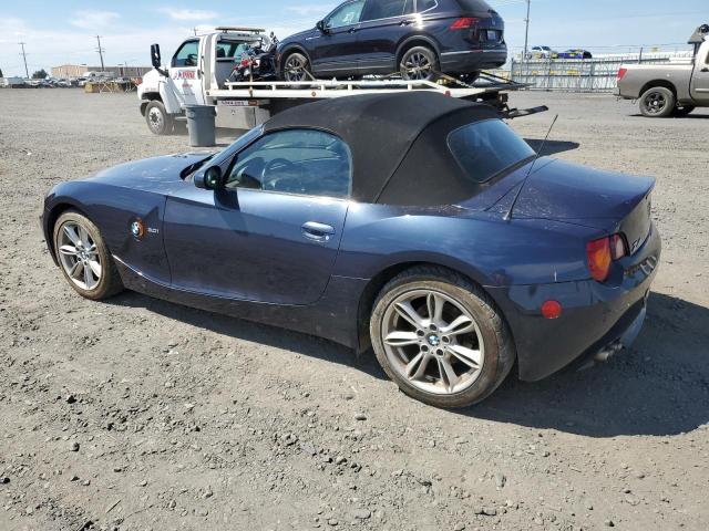 BMW Z4 3.0 2003 blue  gas 4USBT53463LT24031 photo #3