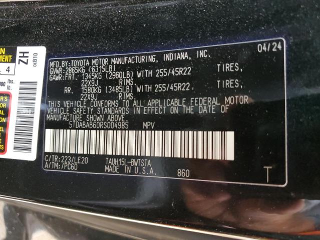2024 LEXUS TX 500H F 5TDABAB60RS004985