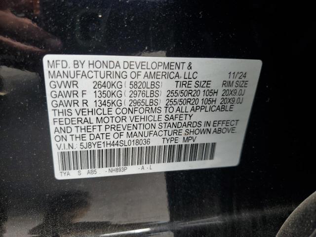 2025 ACURA MDX TECHNO 5J8YE1H44SL018036