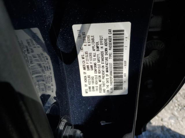 2017 HONDA ACCORD SPO 1HGCR2F5XHA033337
