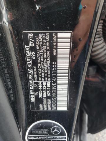 2019 MERCEDES-BENZ CLA 250 4M WDDSJ4GB9KN711566