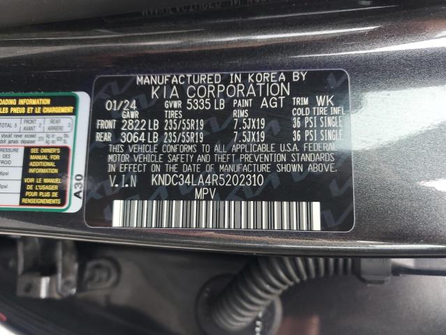 2024 KIA EV6 LIGHT KNDC34LA4R5202310