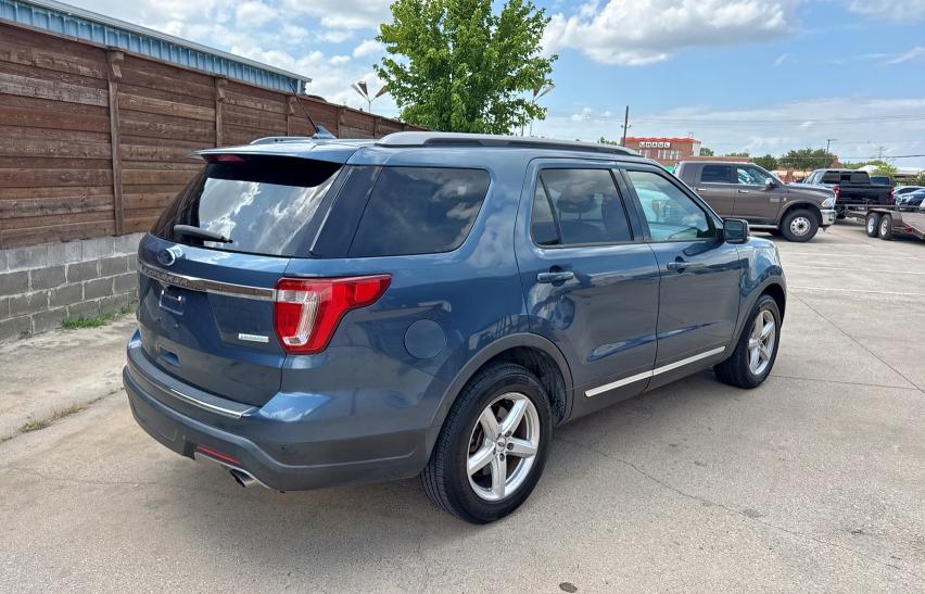 Vin: 1fm5k7dh0jgc23068, lot: 63926375, ford explorer xlt 20184