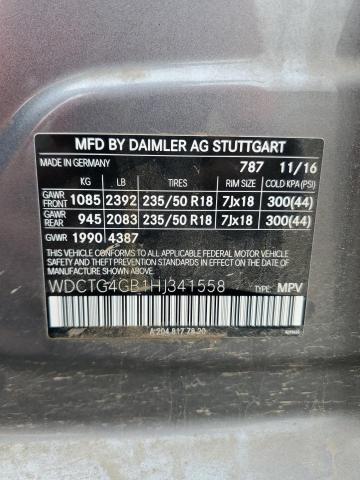 2017 MERCEDES-BENZ GLA 250 4M - WDCTG4GB1HJ341558
