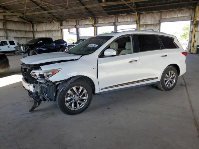 INFINITI QX60 2014 white  gas 5N1AL0MM6EC507768 photo #1
