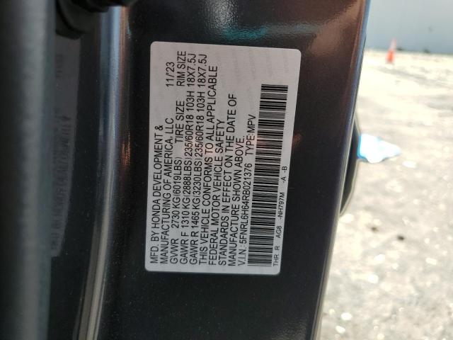 2024 HONDA ODYSSEY EX 5FNRL6H64RB021376