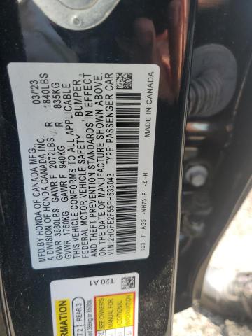 2023 HONDA CIVIC SPOR - 2HGFE2F55PH533043