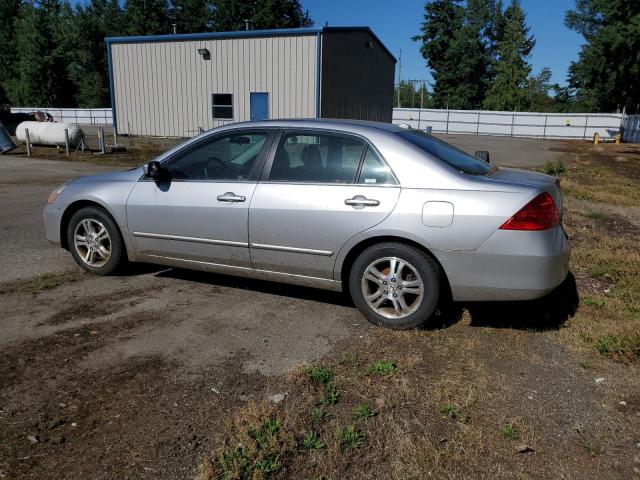 HONDA ACCORD EX 2006 silver  gas 1HGCM56856A077107 photo #3