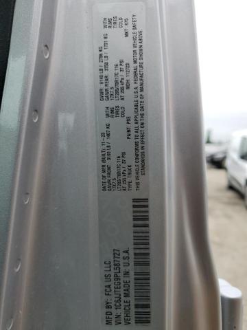 2023 JEEP GLADIATOR 1C6JJTEG9PL587727