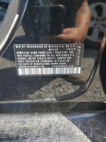 2016 VOLKSWAGEN JETTA SE - 3VWD67AJ9GM261163
