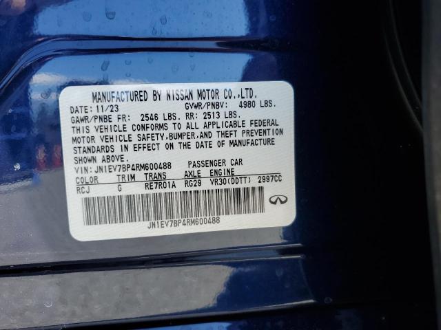 2024 INFINITI Q50 LUXE JN1EV7BP4RM600488
