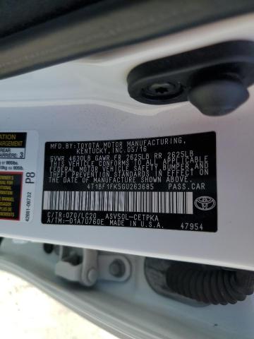 2016 TOYOTA CAMRY LE - 4T1BF1FK5GU263685