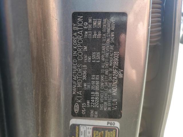 2015 KIA SOUL KNDJN2A28F7189031