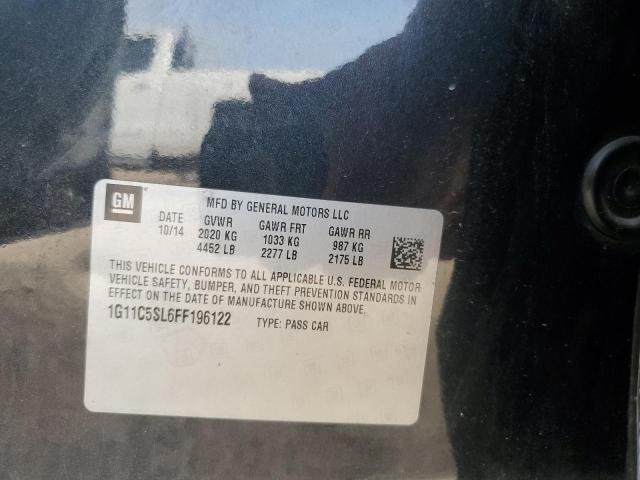 2015 CHEVROLET MALIBU 1LT 1G11C5SL6FF196122