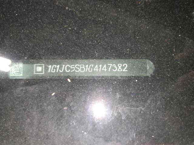 2016 CHEVROLET SONIC LT - 1G1JC5SB1G4147382