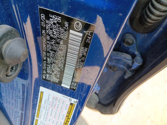 2020 LEXUS UX 250H JTHR9JBH5L2026025