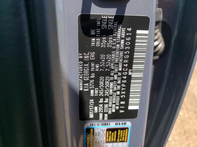 2024 KIA TELLURIDE S 5XYP64GC4RG530614
