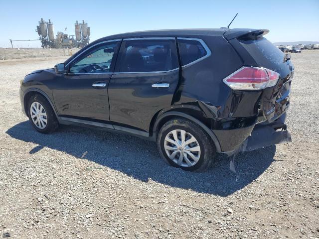 NISSAN ROGUE S 2015 black  gas 5N1AT2MT6FC902909 photo #3