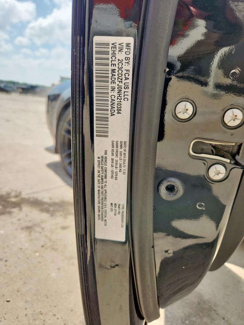 2020 DODGE CHALLENGER 2C3CDZL95LH194156