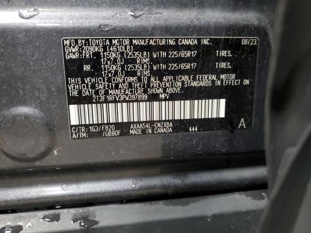 2023 TOYOTA RAV4 LE - 2T3F1RFV3PW397899