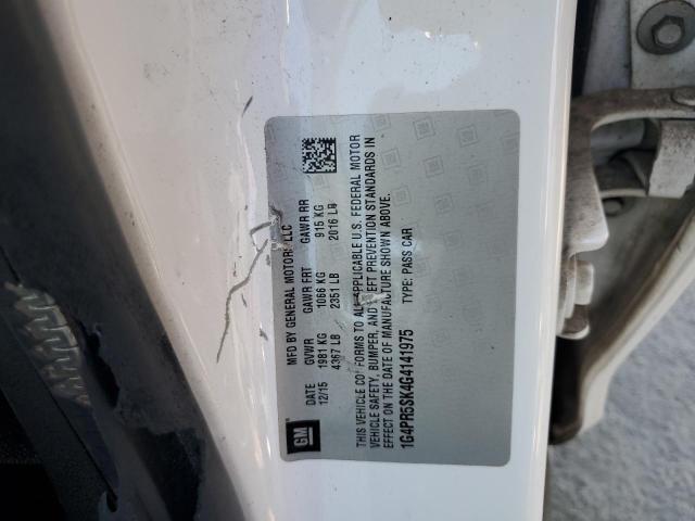 2016 BUICK VERANO CON 1G4PR5SK4G4141975