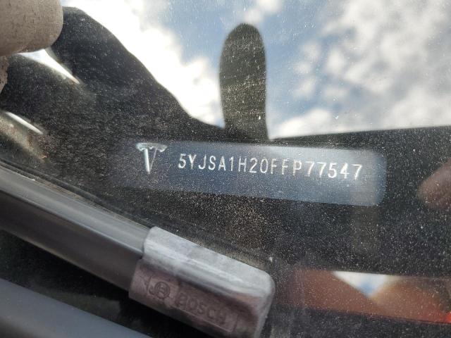 2015 TESLA MODEL S 85 5YJSA1H20FFP77547