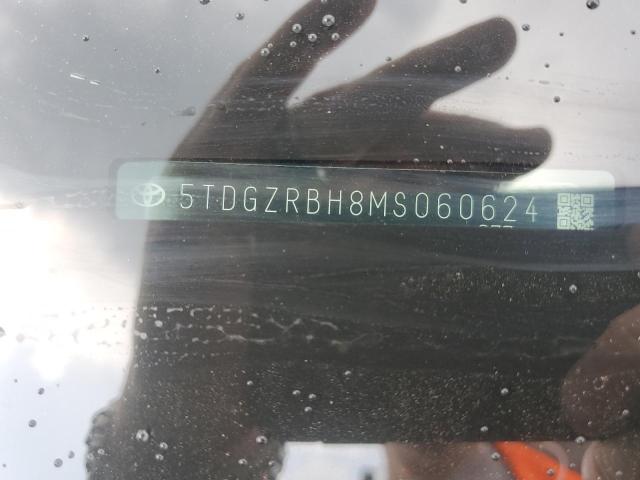 2021 TOYOTA HIGHLANDER - 5TDGZRBH8MS060624