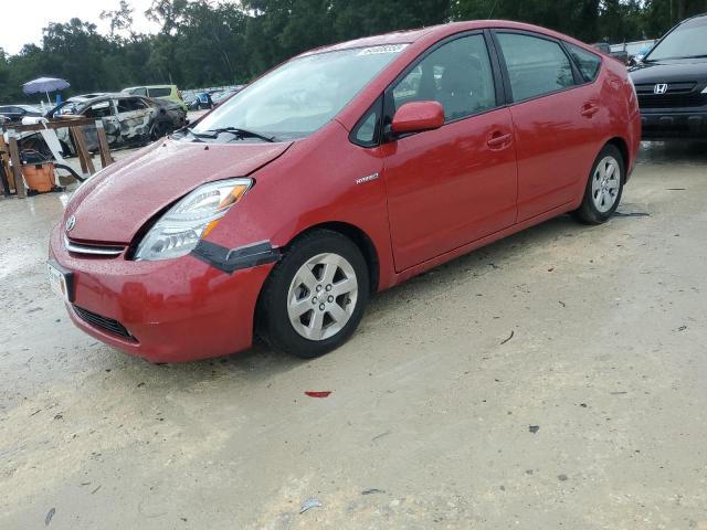 TOYOTA PRIUS 2007 red hatchbac hybrid engine JTDKB20U273218113 photo #1