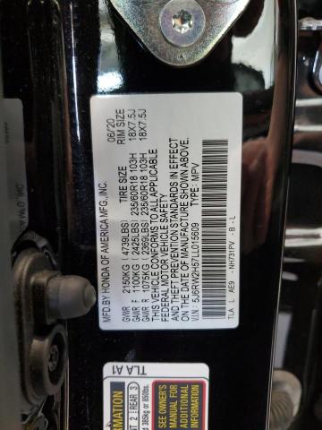 2020 HONDA CR-V EX 5J6RW2H57LL015609