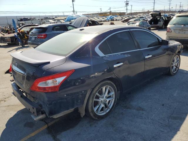 NISSAN MAXIMA S 2009 blue  gas 1N4AA51E09C807919 photo #4