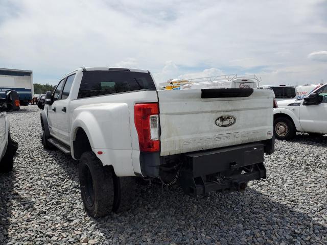 FORD F450 SUPER 2017 white crew cha diesel 1FD0W4GT9HEC00035 photo #4