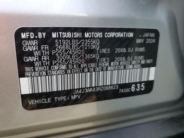 2024 MITSUBISHI OUTLANDER JA4J3WA83RZ068623