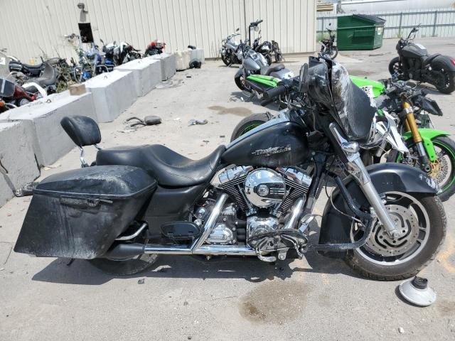 HARLEY-DAVIDSON FLHX 2007 black road/str gas 1HD1KB4167Y706347 photo #1