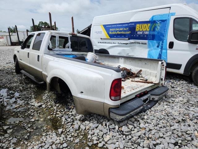 FORD F350 SUPER 2001 white  diesel 1FTWW32F11EB16761 photo #3