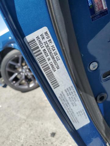 2021 DODGE CHALLENGER 2C3CDZAG0MH552704