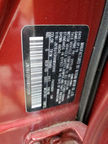 2019 NISSAN ROGUE SPOR - JN1BJ1CRXKW343908