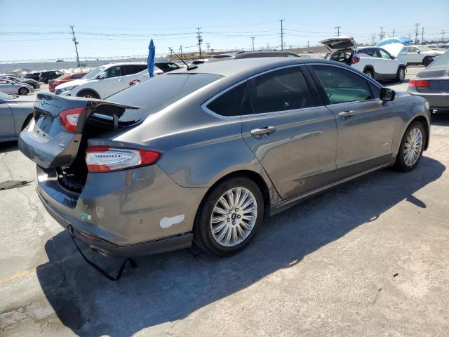 FORD FUSION SE 2014 gray  hybrid engine 3FA6P0PUXER177294 photo #4