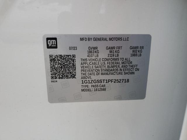 2023 CHEVROLET MALIBU RS - 1G1ZG5ST1PF252718